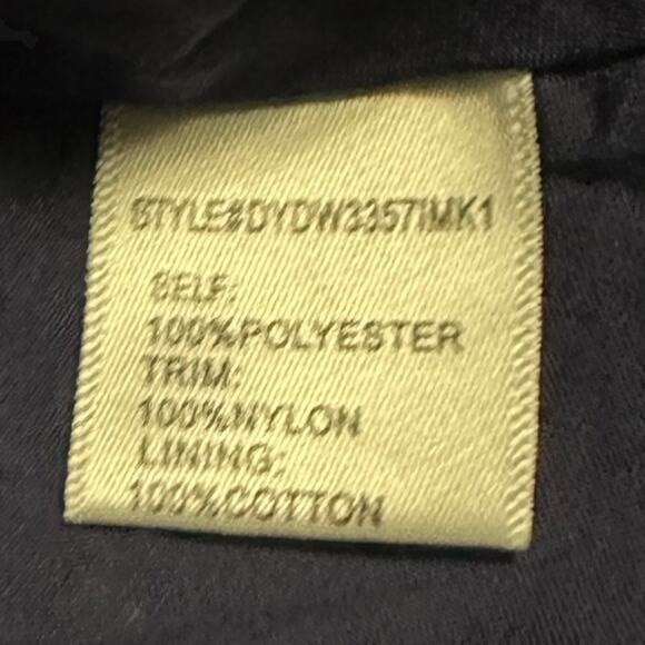 Altar’d State Navy Blue Floral Daisy Babydoll Mini Dress Women’s L Sleeveless - Picture 5 of 8